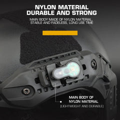 Helmet Rail Signal Light