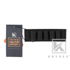 KRYDEX 5-Hole Elastic Battery Chemlight Black Panel