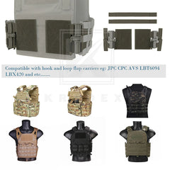 KRYDEX Universal Quick-Release MOLLE Buckle Set RG