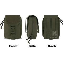 KRYDEX Rip-Away IFAK MOLLE/Belt Trauma Pouch