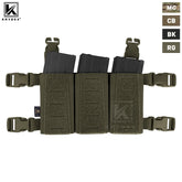 KRYDEX MOLLE Triple 5.56 Placard Insert Holder