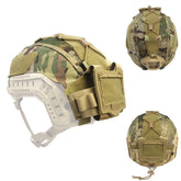 Helmet Cover with Battery Pouch