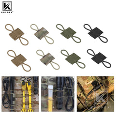 KRYDEX 4PCS MOLLE Elastic PTT Hydration Retainer