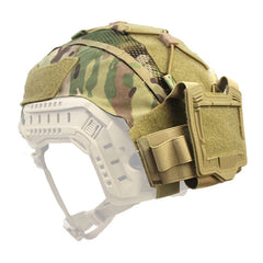 Helmet Cover with Battery Pouch