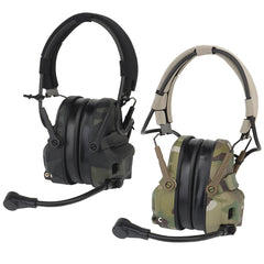 Helmet Rail Mount Headset