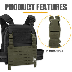 KRYDEX G-Hook Detachable MOLLE Front Flap RG