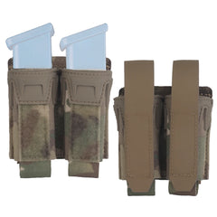 K-Type Open-Top Double 9mm Pouch