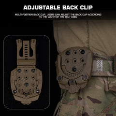 360° MOLLE Holster Base Clip