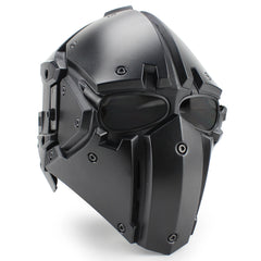 Full-Face Integrated Helmet Mask