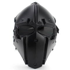 Full-Face Integrated Helmet Mask