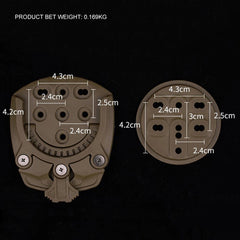 360° MOLLE Holster Base Clip