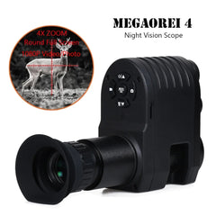 Megaorei 4 Night Vision Riflescope 4x Zoom 1080P