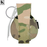 KRYDEX Elastic Frag/Tool MOLLE/Belt Small Pouch