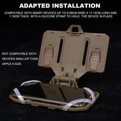 MOLLE Folded Navigation Board Phone Holder