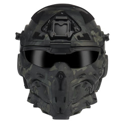 Modular Helmet with Detachable Mask & Fan