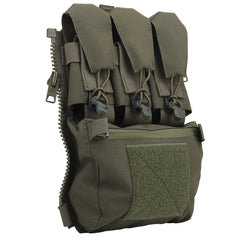 Assault Adapt Banger Back Panel Zip On Rear Pack Tactical Vest FCPC V5 Plate Carrier Accessories Bag GP Pouch Multitools Pocket