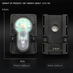 Helmet Rail Signal Light