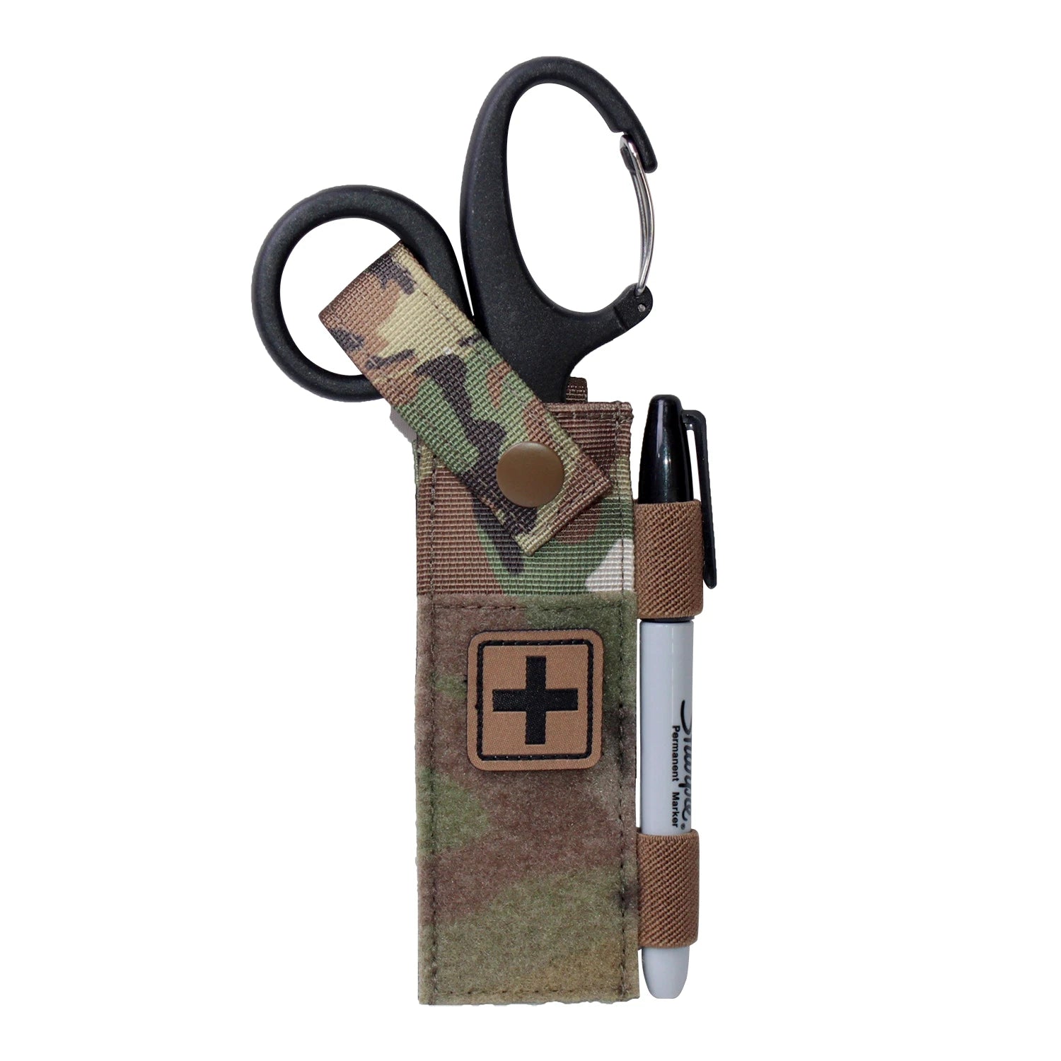 MOLLE IFAK Scissors Pouch Portable Shears Sheath Hanging Emergency First Respon EMT EDC Emergency Survival Tools Holster