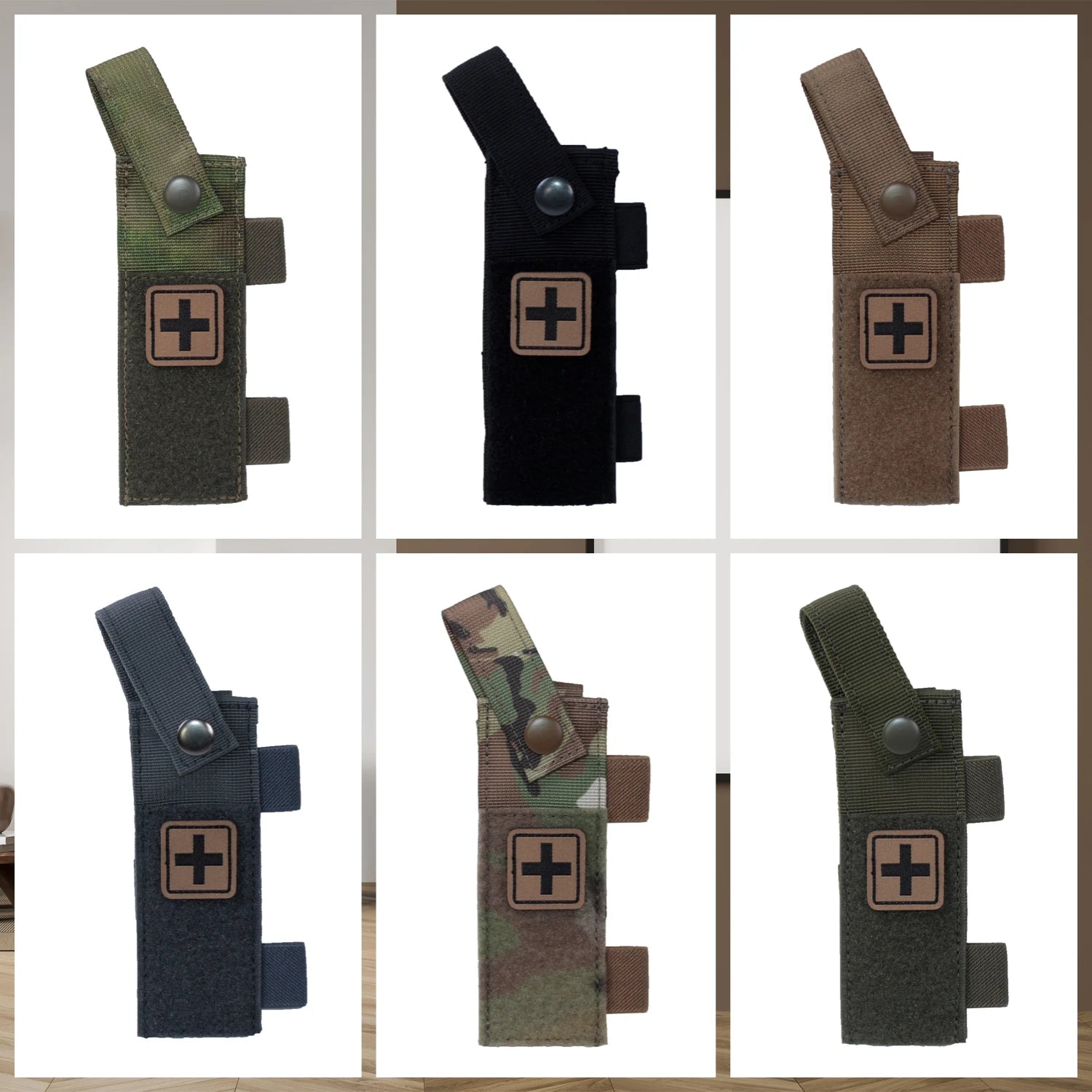 MOLLE IFAK Scissors Pouch Portable Shears Sheath Hanging Emergency First Respon EMT EDC Emergency Survival Tools Holster