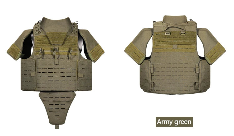YAKEDA full protective plate carrier breathable wear vest training CS vest outdoor camping equipment molle Hunting vest