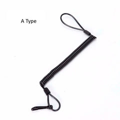 Elastic Rope Lanyard Sling New Outdoor Camping Tactical Retractable Spring Anti-lost Phone Key Rope