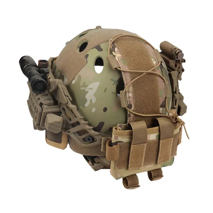 Tactical Helmet Outdoor MK2 Balance Weight Pouch Bag Fast Helmet Battery Pack Bag