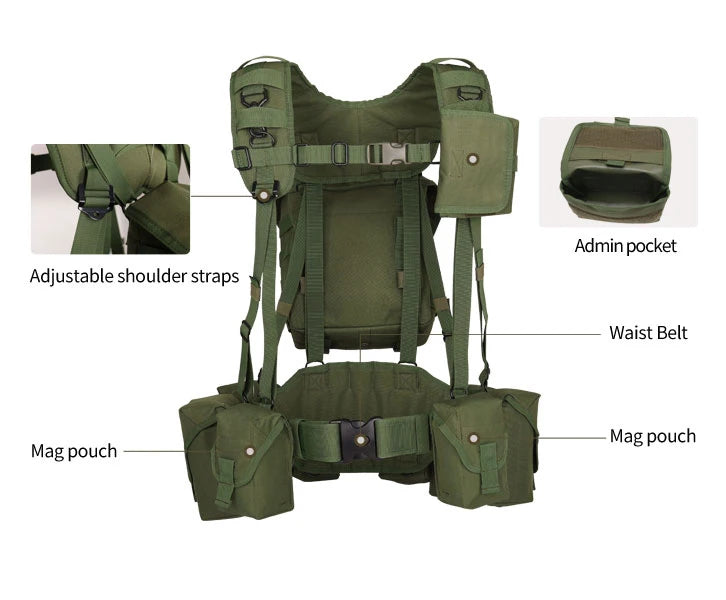ATFG Camo Vest Outdoor Breathable Hunting Vest Russian SSO Special Forces Smersh Adjustable Lightweight Vest