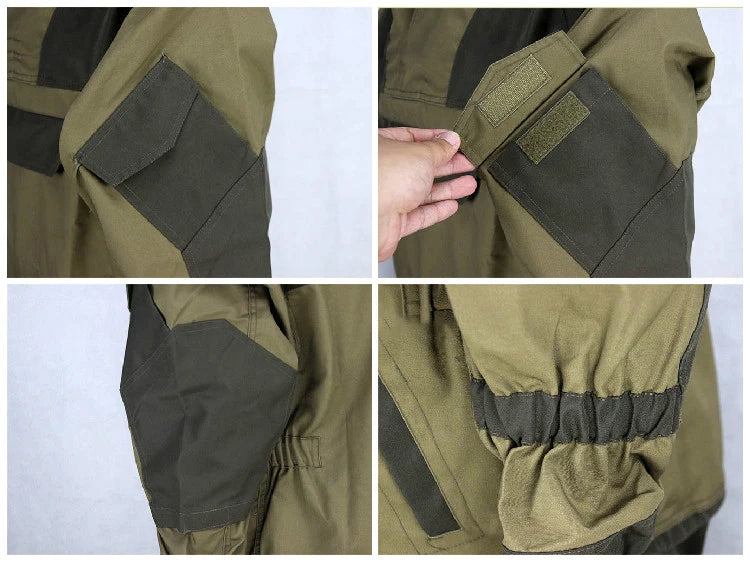 GORKA 4 Tactical Camou Mountain Uniform Set Working Clothing Outdoor Airsoft Paintball CS Gear Training Suits