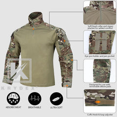 KRYDEX MC/RG Combat Shirt Elbow Pads