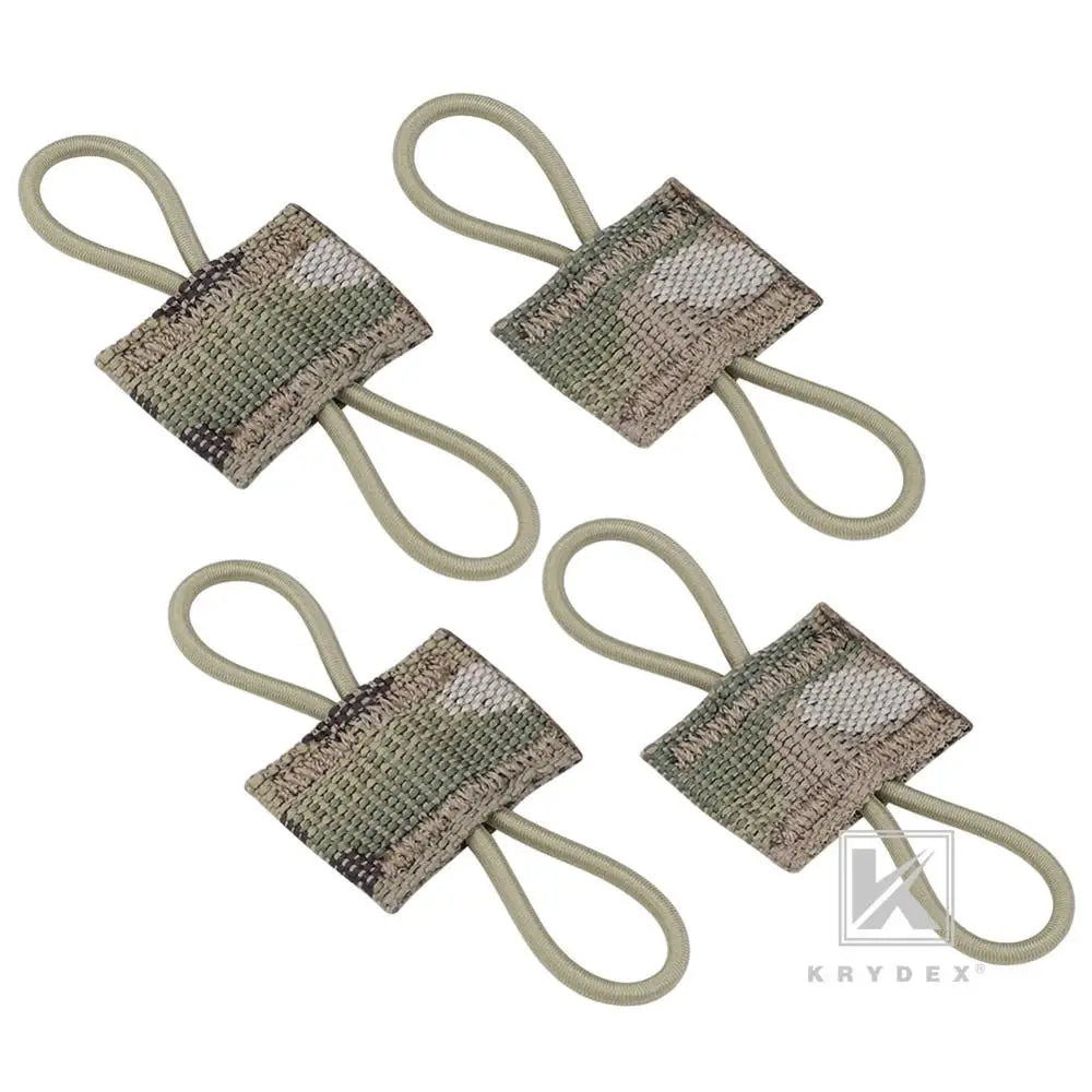 KRYDEX 4PCS MOLLE Elastic PTT Hydration Retainer