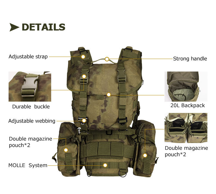Russian Special Forces Smersh Tactical Vest Outdoor Combat Equipment Gear Hunting Vest