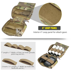 KRYDEX MOLLE Drop Hanger 3-Inserts D3CR/MK4 Vest