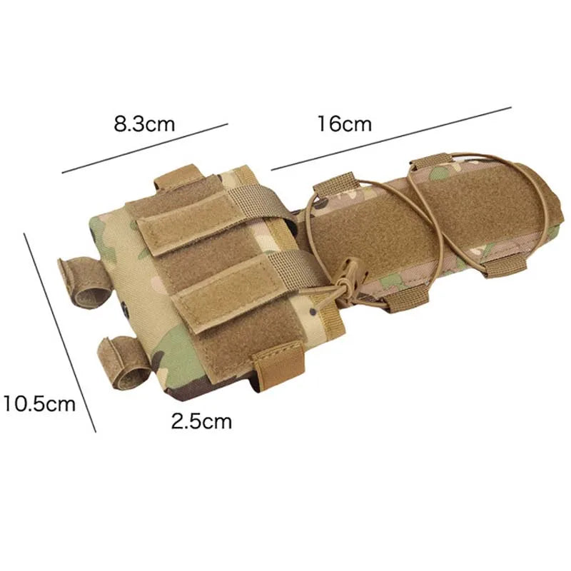 Tactical Helmet Outdoor MK2 Balance Weight Pouch Bag Fast Helmet Battery Pack Bag