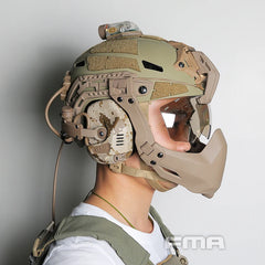 Clear Anti Fog New Outdoor FMA Tactical Goggles For Helmet 3mm Thick Lens