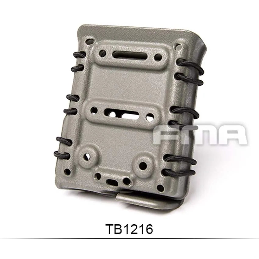 BK/DE/FG Tactical Molle Magazine Bag FMA Mag Single Pouch Carrier 7.62