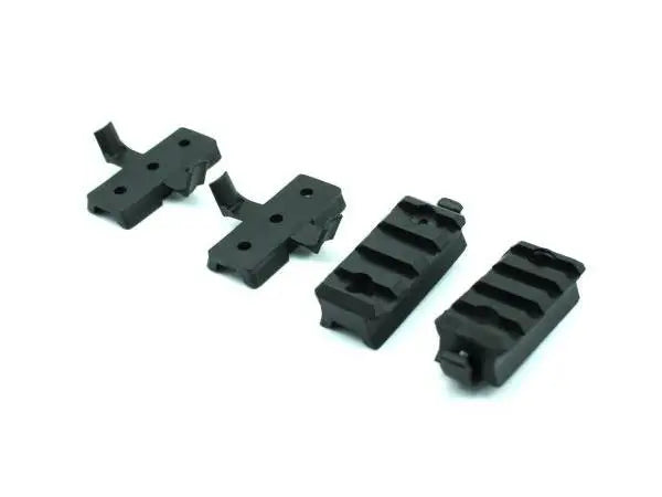 Plastic Mount Set Flashlight Mount Adapter for OPS Tactical Helmet Rail Side Gadgets New TB293