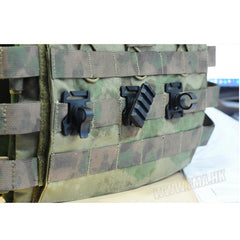 3 Type Molle Vest Adapter FMA Tactical Hunting 25mm Webbing Multipurpose Rail Mount Tube Pipe Clip