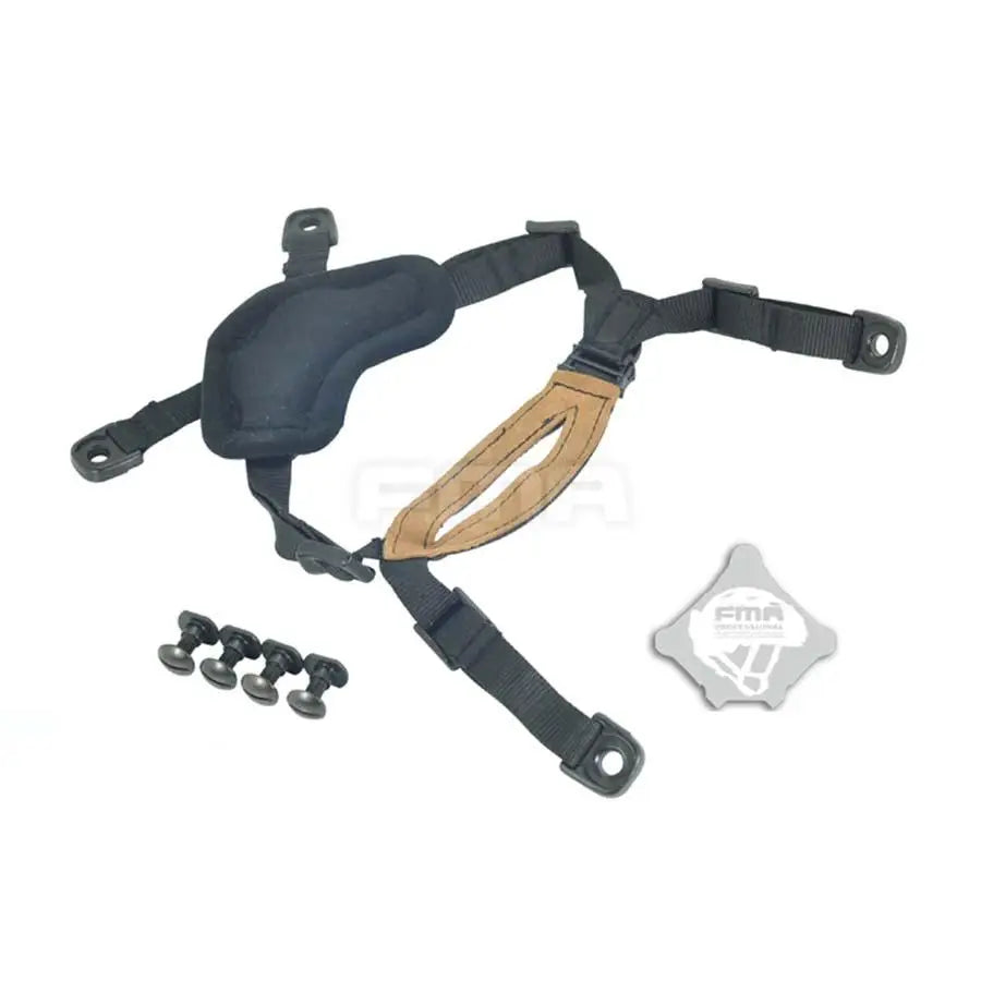 Nylon Suspension System Chin Strap For Tactical FMA Helmet Pad