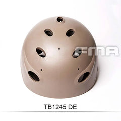 Outdoor FMA Tactical CS Hunting Special Protetion Helmet Without Accessory BK/DE/FG