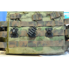3 Type Molle Vest Adapter FMA Tactical Hunting 25mm Webbing Multipurpose Rail Mount Tube Pipe Clip