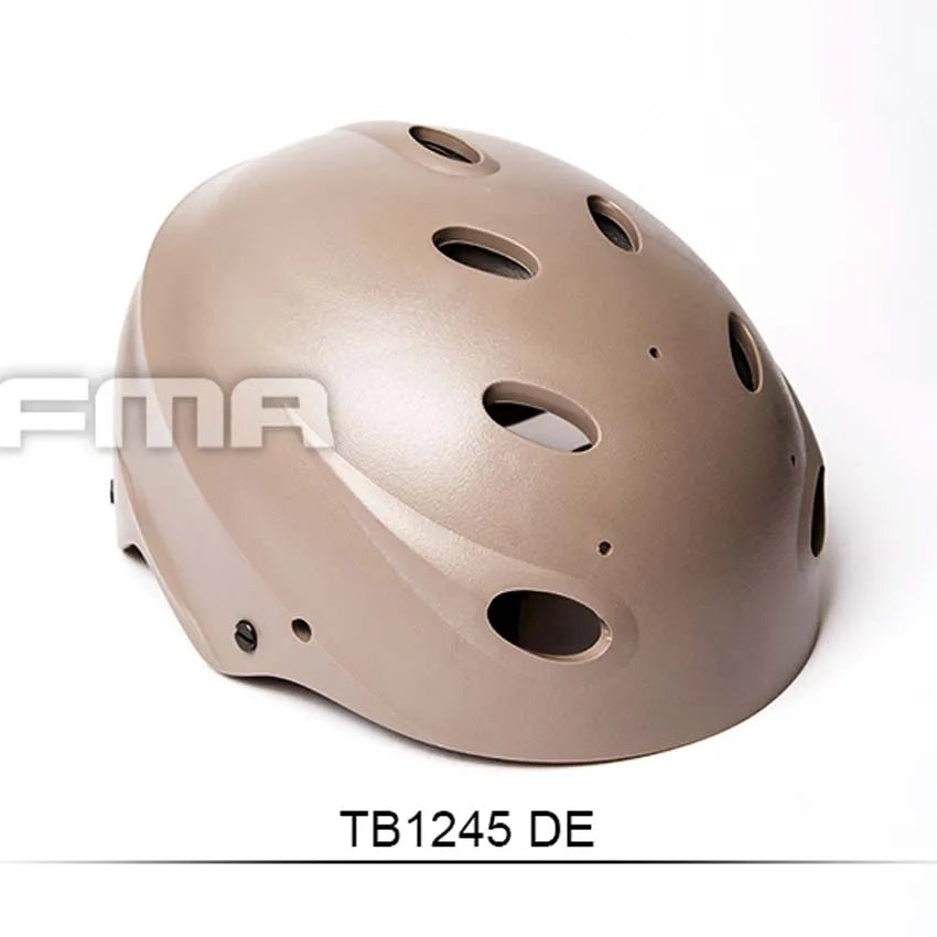 Outdoor FMA Tactical CS Hunting Special Protetion Helmet Without Accessory BK/DE/FG