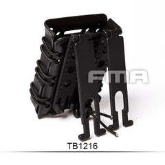 BK/DE/FG Tactical Molle Magazine Bag FMA Mag Single Pouch Carrier 7.62