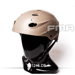 Outdoor FMA Tactical CS Hunting Special Protetion Helmet Without Accessory BK/DE/FG