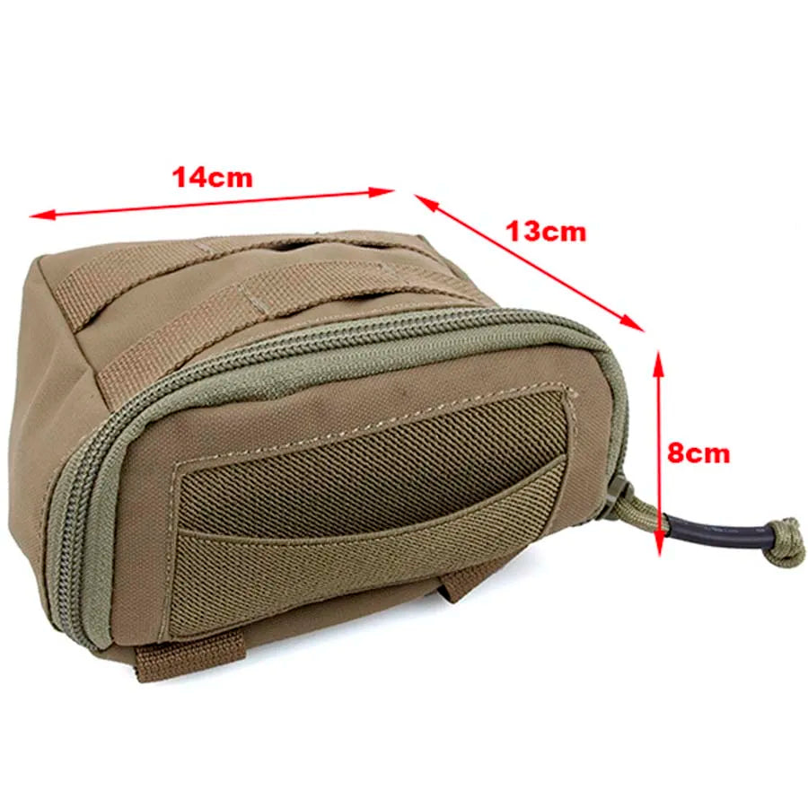 500D Waist Bag New TMC Outdoor Tactical MOLLE Vest Bag Belt Waist Pouch