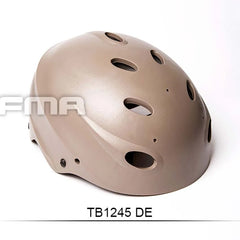 Outdoor FMA Tactical CS Hunting Special Protetion Helmet Without Accessory BK/DE/FG