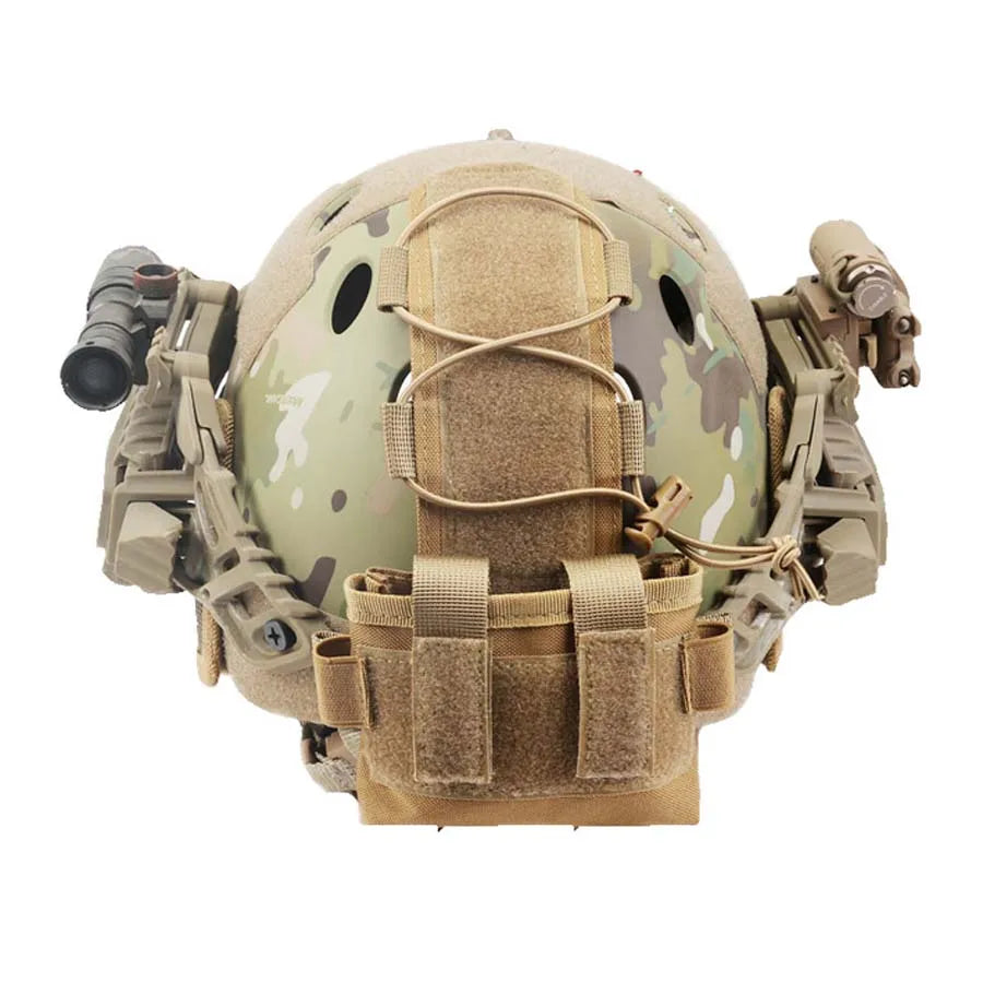 Tactical Helmet Outdoor MK2 Balance Weight Pouch Bag Fast Helmet Battery Pack Bag