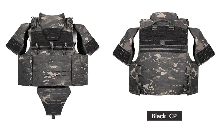 YAKEDA full protective plate carrier breathable wear vest training CS vest outdoor camping equipment molle Hunting vest