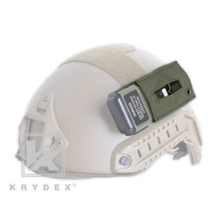 KRYDEX RG MS2000 Strobe Helmet Hook-Loop Carrier