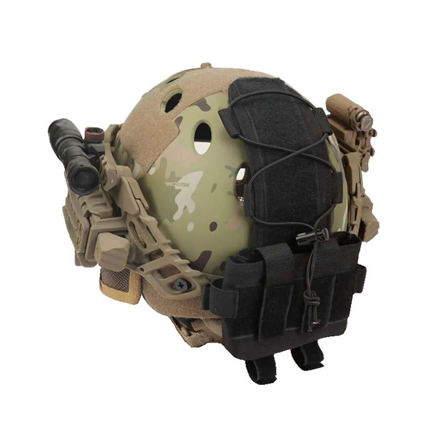 Tactical Helmet Outdoor MK2 Balance Weight Pouch Bag Fast Helmet Battery Pack Bag