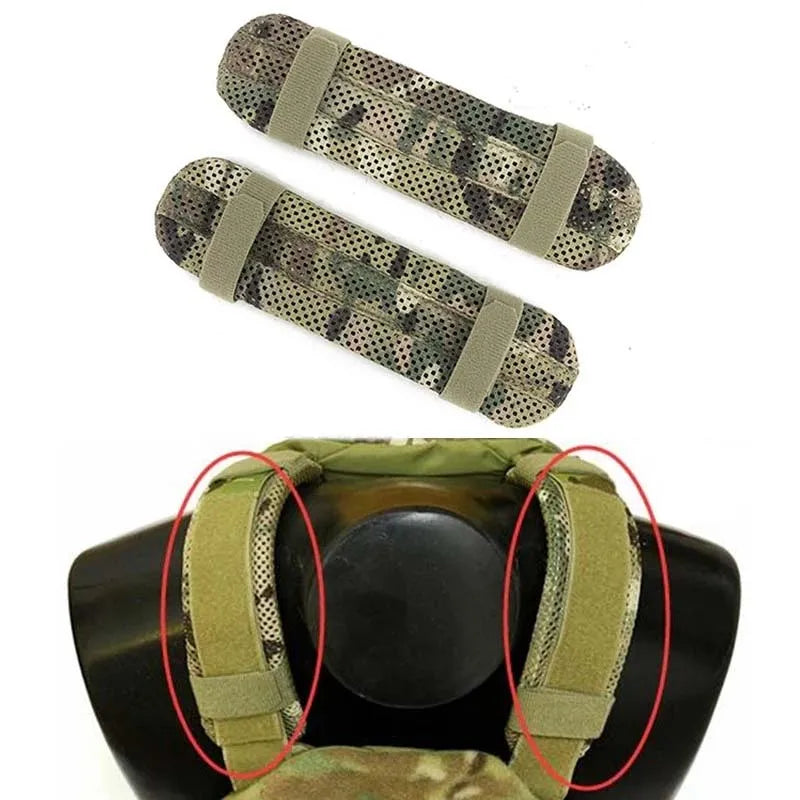 Universal Tactical Hunting Shoulder Straps  Breathable Pressure Relief Pads Backpack Shoulder Pads 1 Pair